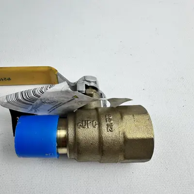 Raven FFBL-034-NL 3/4" Brass Ball Valve 400 WOG Lead-Free PEX Adapter - Thumbnail 2