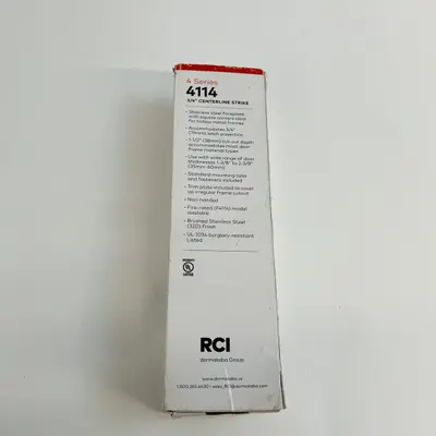 RCI 4 Series 4114 3/4" Centerline Strike - Thumbnail 1