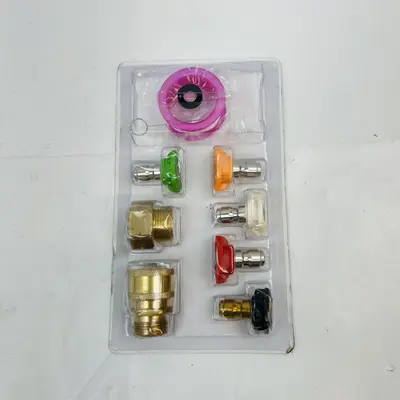 Realyou Airbrush Spares Kit Nozzle Cleaner, Teflon Tape, 5 Spray Tips, 2 Adapters - Thumbnail 10