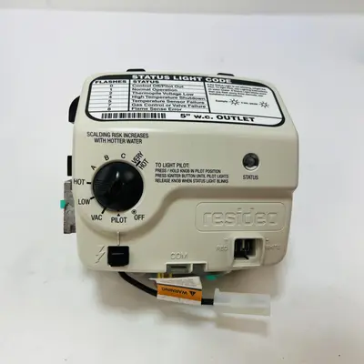 Resideo WN8840B1110 Gas Control Valve for Water Heater Furnace NAT GAS 1/2 PSI - Thumbnail 2