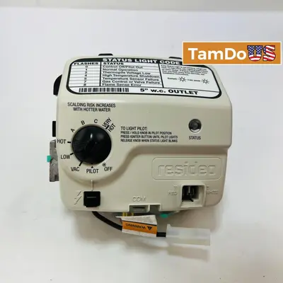 Resideo WN8840B1110 Gas Control Valve for Water Heater Furnace NAT GAS 1/2 PSI - New Open Box - Real photo at TamDo.us