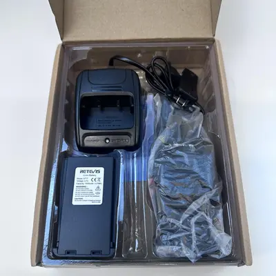 Retevis H777 FRS Two Way Radio Walkie Talkie 1000mAh Battery Charging Dock - Thumbnail 2