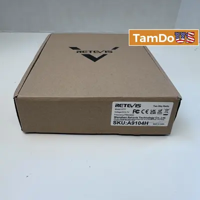 Retevis H777 FRS Two Way Radio Walkie Talkie 1000mAh Battery Charging Dock - New Open Box - Real photo at TamDo.us