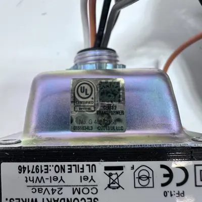 RIB Tr50va004 Transformer 50VA 480/277/240/120 Pri, 24VAC Sec - Thumbnail 3
