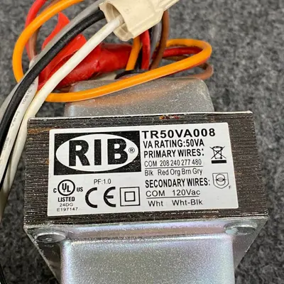 RIB TR50VA008 Transformer 50VA 120VAC Output Multi-Volt Input - Thumbnail 3