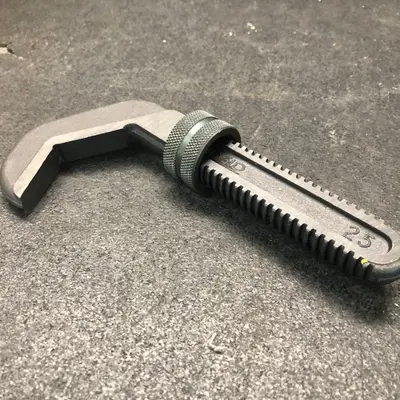 RIDGID 25" Pipe Wrench Hook Jaw Replacement, Fits Heavy-Duty Straight Wrench - New Open Box - Real photo at TamDo.us