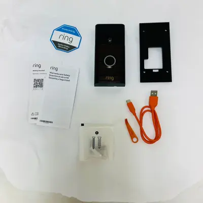 Ring Battery Doorbell HD Video Smart Doorbell, Satin Nickel - Thumbnail 3