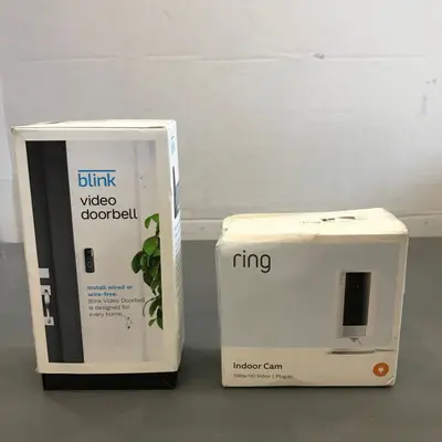 Ring Indoor Cam & Blink Video Doorbell - Thumbnail 2
