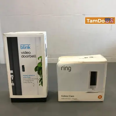 Ring Indoor Cam & Blink Video Doorbell - Thumbnail 6