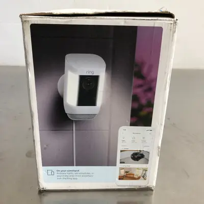 Ring Spotlight Cam Pro Plug-In Outdoor Security Camera, Lights & Siren 3D Motion - Thumbnail 3