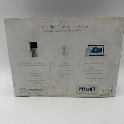 Ring Video Doorbell 1st Gen + Chime Wi-Fi Bundle Satin Nickel - Thumbnail 5