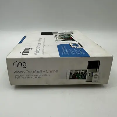 Ring Video Doorbell 1st Gen + Chime Wi-Fi Bundle Satin Nickel - Thumbnail 3