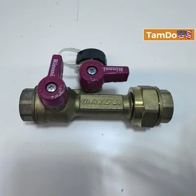 RINNAI MATSUI Lead Free Brass Isolation Valves - Thumbnail 8