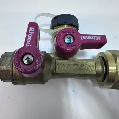 RINNAI MATSUI Lead Free Brass Isolation Valves - Thumbnail 6