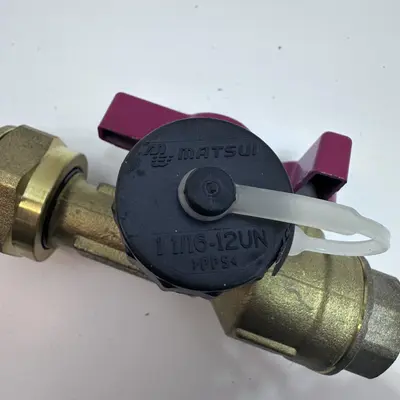 RINNAI MATSUI Lead Free Brass Isolation Valves - Thumbnail 2