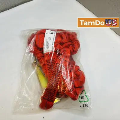 Ritz Safety Y-Leg Shock Absorbing Lanyard – Elasticated Fall Protection - Thumbnail 1