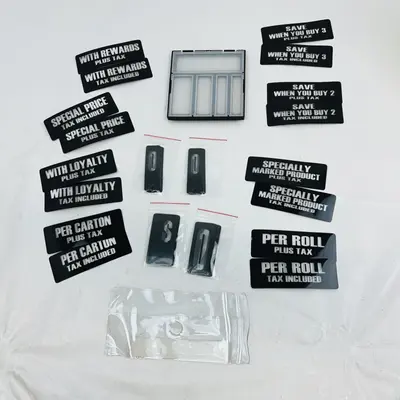 RJ Reynolds Backlit Pricer for Small LED Flip Signs Display Item 718442 - Thumbnail 2