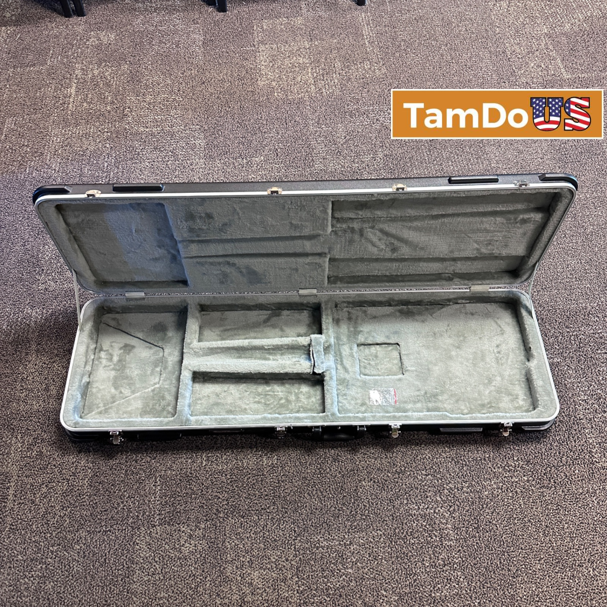 Road Runner RRMCBG Molded ABS Electric Bass Guitar Flight Case Plush Interior - Photo 1 - Real photo at TamDo.us