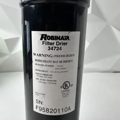 Robinair 34724 Spin-On A/C Recycling Filter Drier FOR Robinair RRR Machines - Thumbnail 4