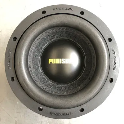 Rockville Punisher 8D1 8" 3000w Peak/750w RMS Competition Car Audio Subwoofer - Thumbnail 5