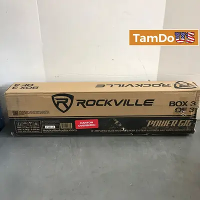 Rockville RVES05 Pair Speaker Stands for RPG-152K V2 / PA Speakers - Thumbnail 1