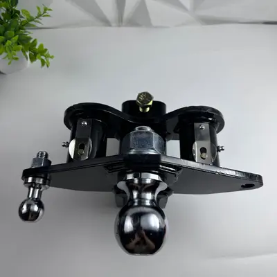 Round Bar Weight Distribution Hitch Head w/ 2-5/16" Ball 14,000 LBS Sway Ball - Thumbnail 6