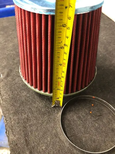 RTUNES RACING Af3r Washable Clamp-on Dry Air Filter - Thumbnail 6
