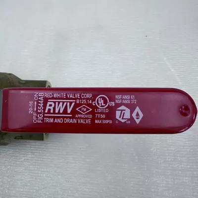 RWV Fig. 5544AB 1 1/2" 600WOG 150 WSP Valve - Thumbnail 1