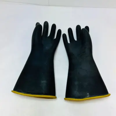 Salisbury Class 2 Electrical Rubber Gloves 10.5" 17kV ANSI ASTM Type I - Thumbnail 3