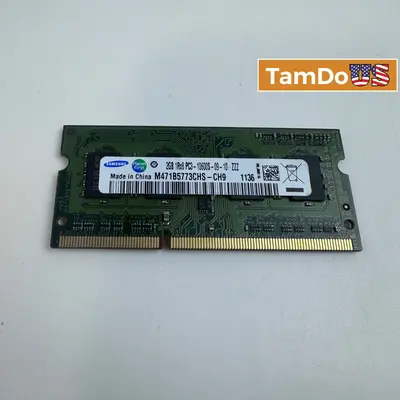 Samsung 2GB DDR3 Laptop RAM PC3-10600S 1333MHz SO-DIMM Memory - Thumbnail 1