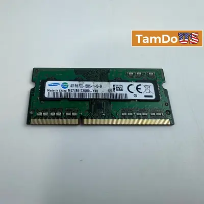 Samsung 4GB DDR3L Laptop RAM PC3L-12800S 1600MHz SO-DIMM Memory - Thumbnail 1