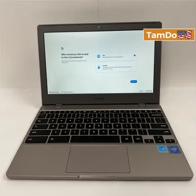 Samsung Chromebook 4 XE310XBA, 11.6-inch HD, Celeron N4020 - Thumbnail 1