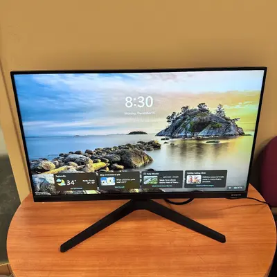 Samsung F24T350FHN 24" FHD IPS Monitor 75Hz HDMI Slim Bezel - Thumbnail 2