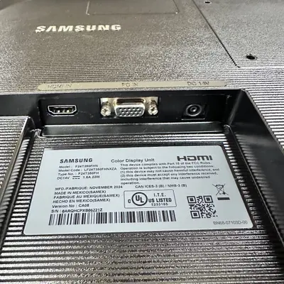 Samsung F24T350FHN 24" FHD IPS Monitor 75Hz HDMI Slim Bezel - Thumbnail 6