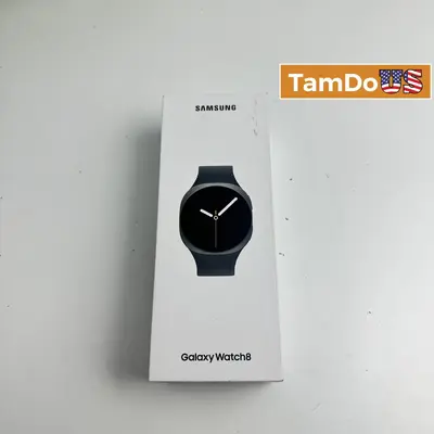 Samsung Galaxy Watch 8 (44mm, Graphite, SM-L335U) GPS + LTE Smartwatch - New Open Box - Real photo at TamDo.us