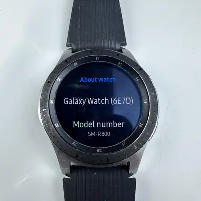Samsung Galaxy Watch SM-R800 AMOLED Smartwatch 46mm Stainless Steel - Thumbnail 7