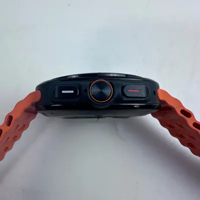 Samsung Galaxy Watch Ultra (47mm, LTE, SM-L705U) Gray Titanium Orange Band - Thumbnail 3