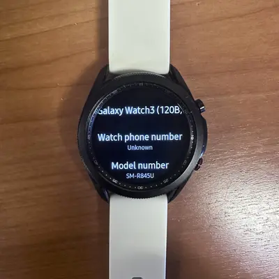 Samsung Galaxy Watch3 SM-R845U (LTE, 45mm) White Sport Band - Thumbnail 4