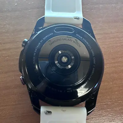 Samsung Galaxy Watch3 SM-R845U (LTE, 45mm) White Sport Band - Thumbnail 3