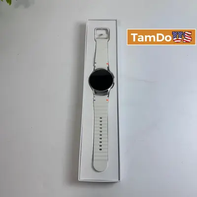 Samsung Galaxy Watch7 (SM-L300, 40mm, GPS) Smartwatch Cream Silver Bluetooth - Thumbnail 1