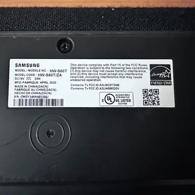 Samsung HW-S60T 4.0ch All-in-One Soundbar Dolby Atmos Bluetooth - Thumbnail 3