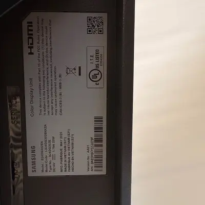 Samsung Odyssey G3 S24DG302EN 24" Class Full HD Gaming LCD Monitor - Thumbnail 5