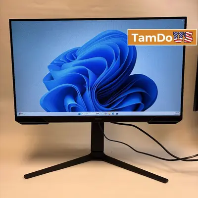 Samsung Odyssey G3 S24DG302EN 24" Class Full HD Gaming LCD Monitor - Excellent - Real photo at TamDo.us