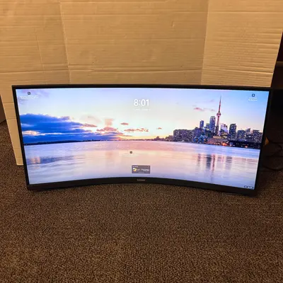 Samsung Odyssey G5 C34G55TWWN 34" Ultrawide WQHD 1000R 165Hz 1ms Curved Monitor - Thumbnail 5