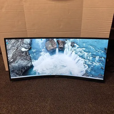 Samsung Odyssey G5 C34G55TWWN 34" Ultrawide WQHD 1000R 165Hz 1ms Curved Monitor - Thumbnail 7