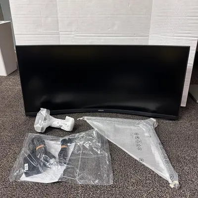 Samsung Odyssey G5 C34G55TWWN 34" Ultrawide WQHD 1000R 165Hz 1ms Curved Monitor - Thumbnail 4