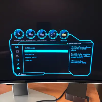 Samsung Odyssey OLED G9 49 Curved Gaming Monitor 240Hz 0.03ms DQHD 5120x1440 - Thumbnail 8