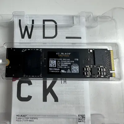 SanDisk WD_BLACK SN7100 1TB NVMe M.2 2280 PCIe Gen4 SSD (Up to 7250 MB/s) - Thumbnail 4