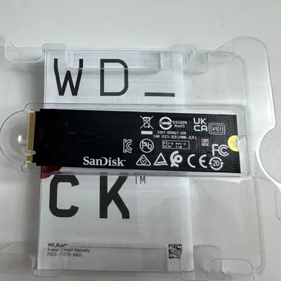 SanDisk WD_BLACK SN7100 1TB NVMe M.2 2280 PCIe Gen4 SSD (Up to 7250 MB/s) - Thumbnail 3