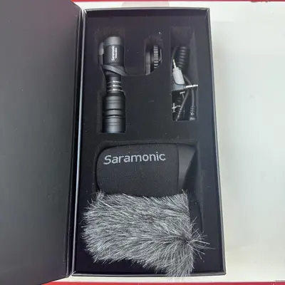 Saramonic Vmic Mini Ultra-compact Camera-Mount Shotgun Microphone - Thumbnail 3
